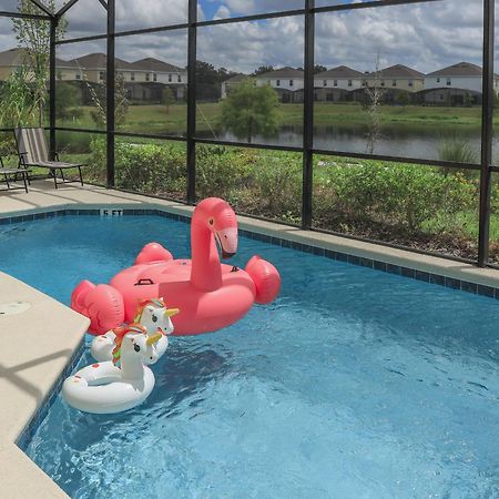 Waterfront Brand New Modern Luxury 8 Bedroom Pool House! Sleeps 16 Kissimmee Ngoại thất bức ảnh