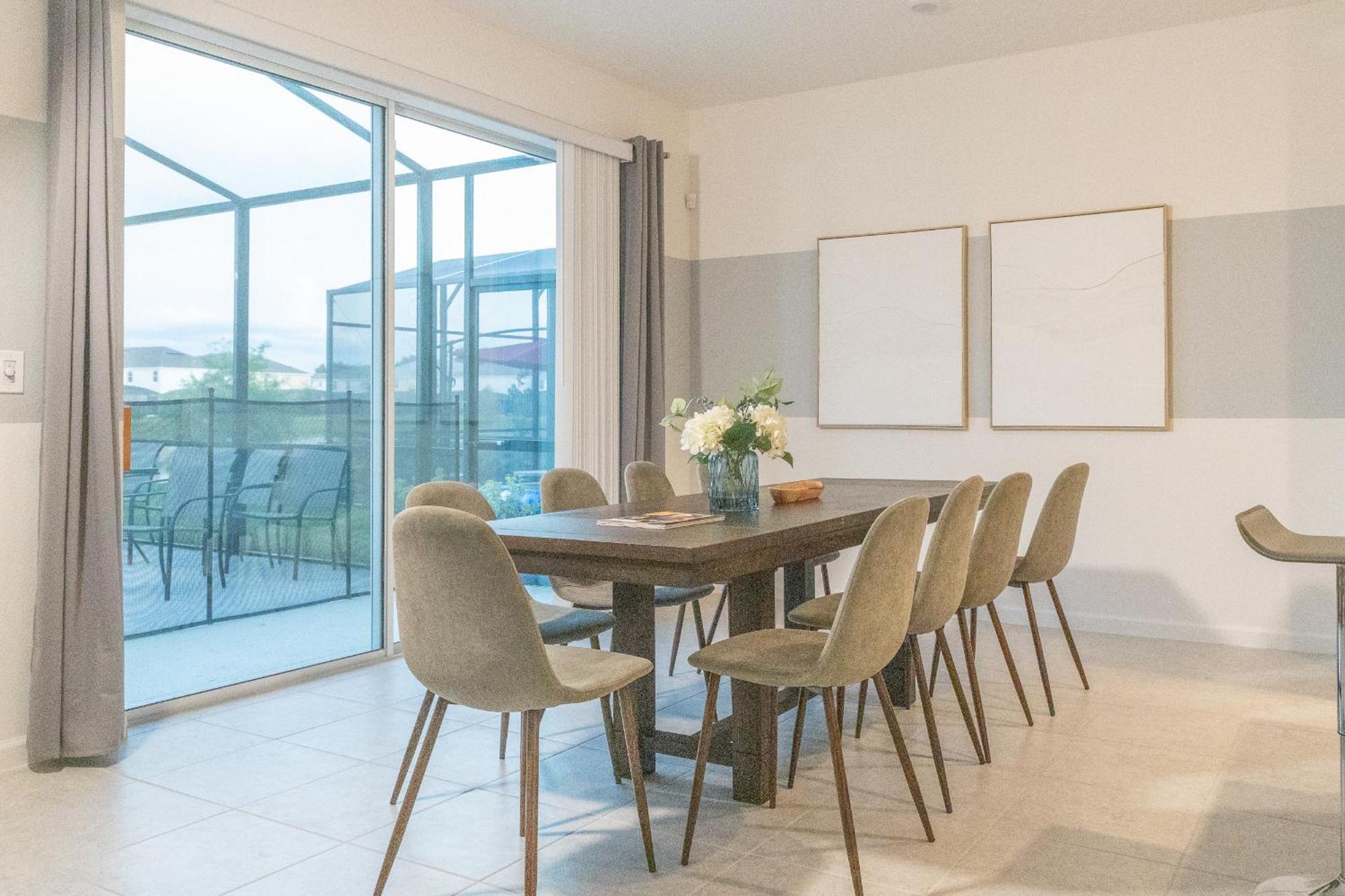 Waterfront Brand New Modern Luxury 8 Bedroom Pool House! Sleeps 16 Kissimmee Ngoại thất bức ảnh