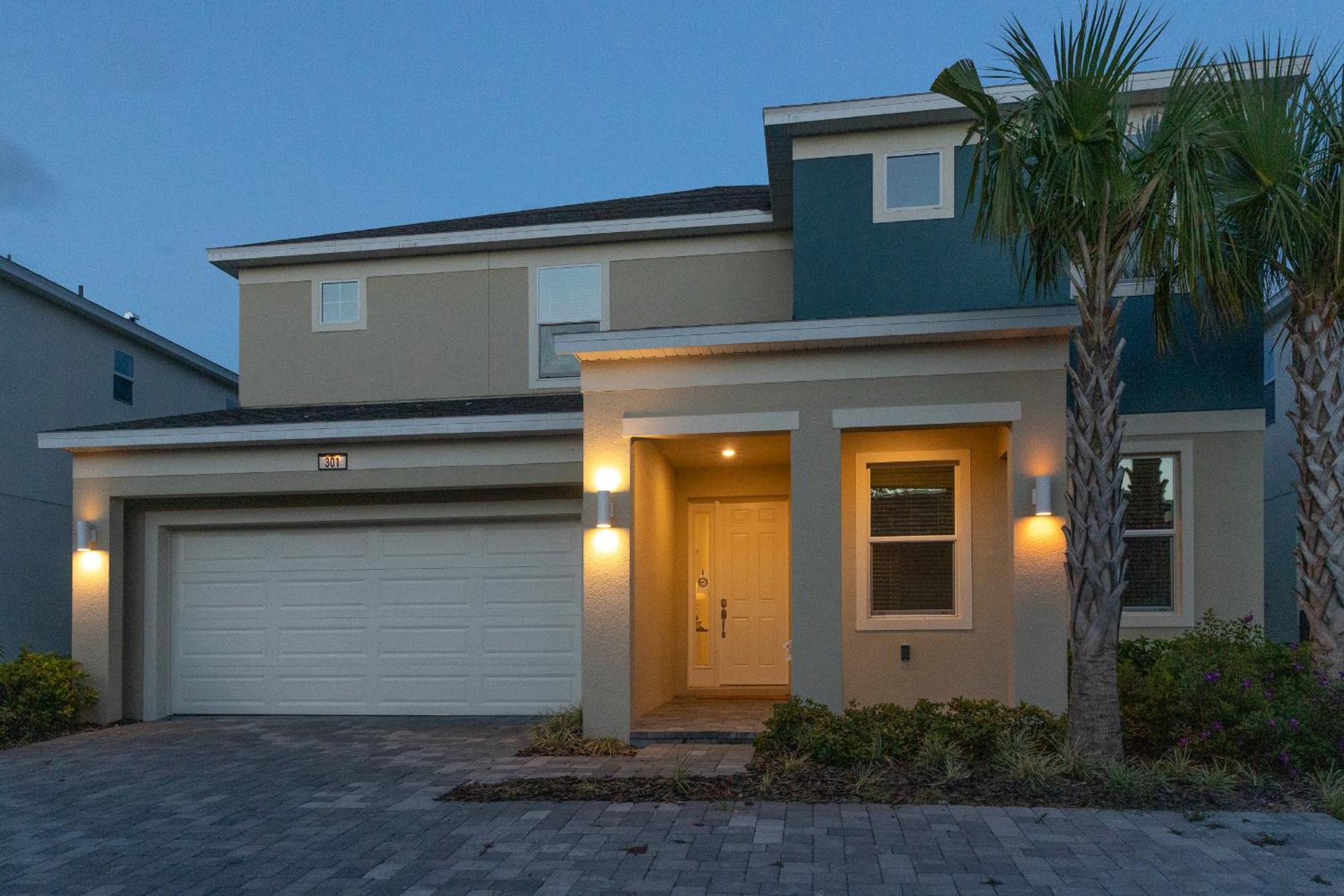 Waterfront Brand New Modern Luxury 8 Bedroom Pool House! Sleeps 16 Kissimmee Ngoại thất bức ảnh